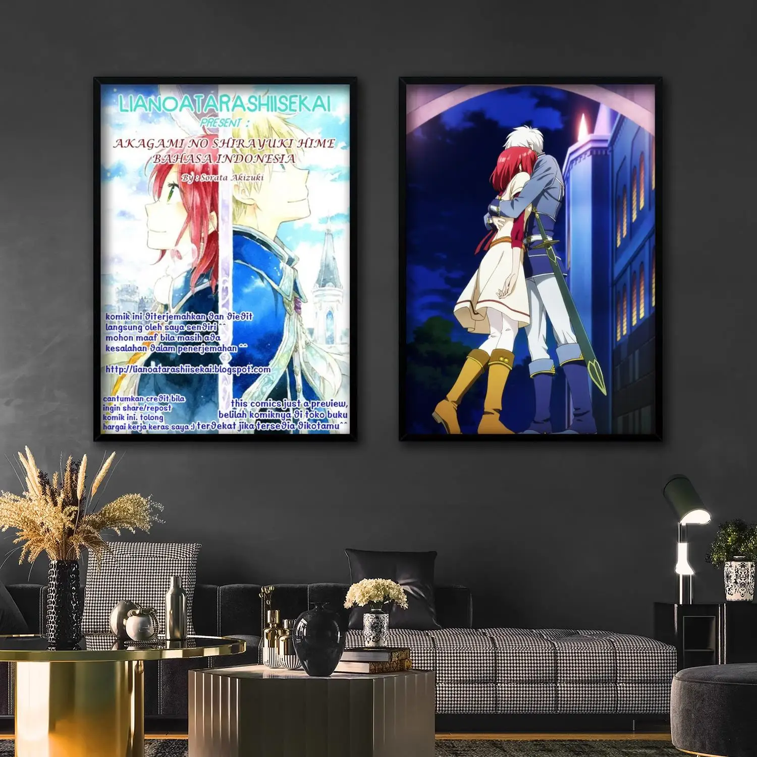 Cartoon Anime CLANNAD Posters and Prints Retro Painting Wall Art Picture  for Living Room Home Decor Girls' Room Decoration - AliExpress