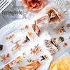 200cm No-Repeat Pre-Cut Beautiful Girl PET Tape Matte Transparent Decortaive Adhesive Tape For Stickers Scrapbooking Journal DIY 1