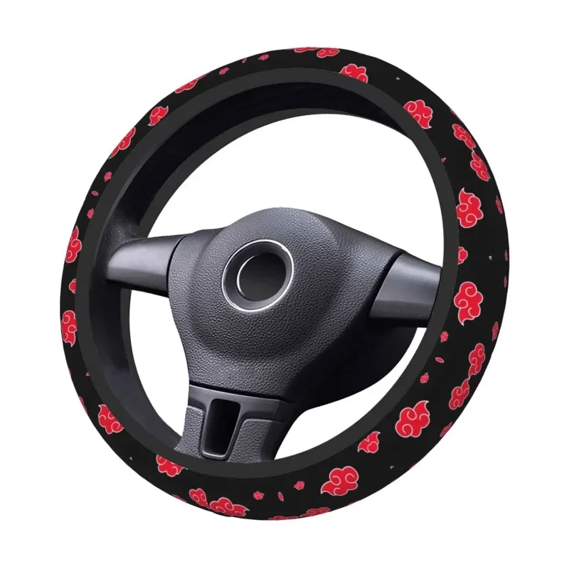 Akatsuki Naruto Universal Anti-Slip Steering Wheel Cover