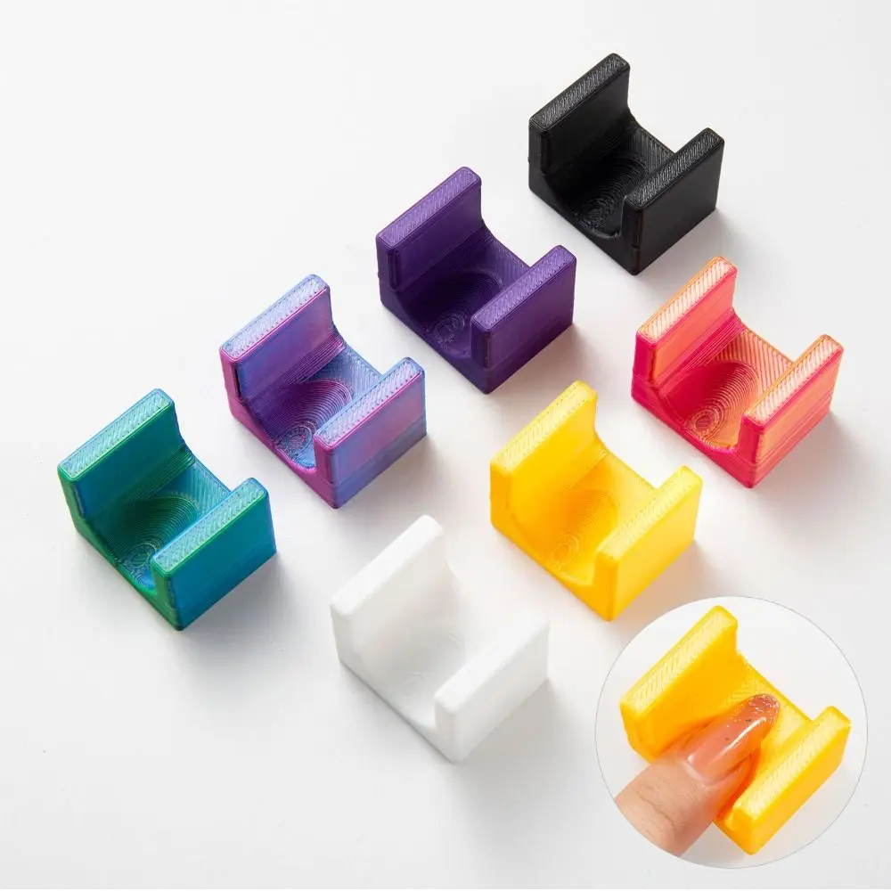 Creative Anti-slip Nail Finger Separator Anti-dirt Reusable Nail Separator Portable 5D Nail DIY Tool for Nail Polish Application