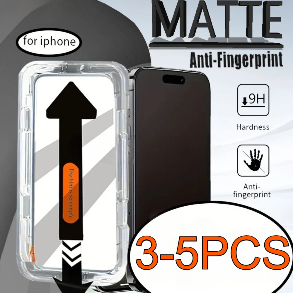 Matte Screen Protector with Bubble-Free Installation (3-5 Pack)