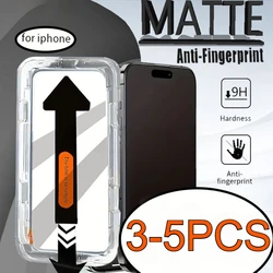 Matte Screen Protector with Bubble - Free Installation (3 - 5 Pack) - 3PCS Matte Glass
