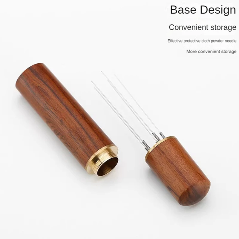 

Evenly Distributed Coffee Grounds Coffee Powder Injection Set Improved Coffee Extraction Coffee Needle Storage