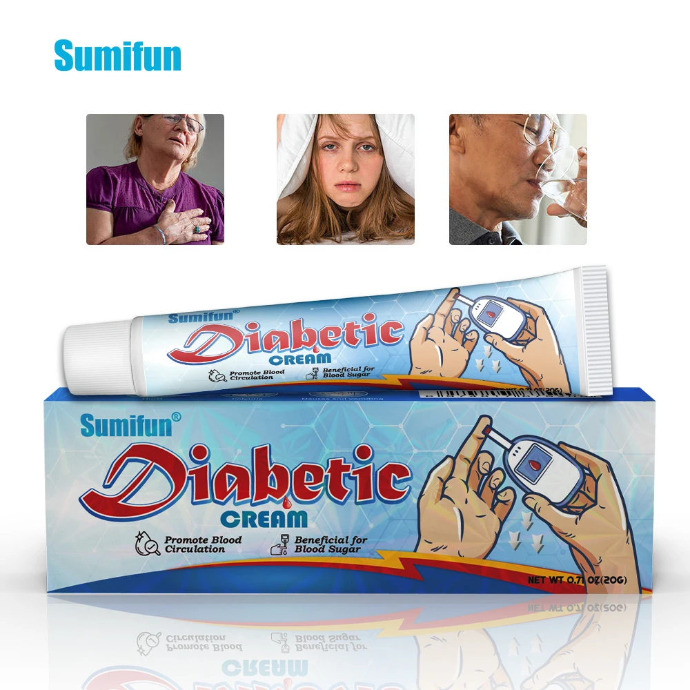 

1/2/3Pcs Sumifun Diabetic Cream Reduce Blood Sugar Mitigation Frequent Micturition Ointment Hypoglycemic Repair Health Plaster