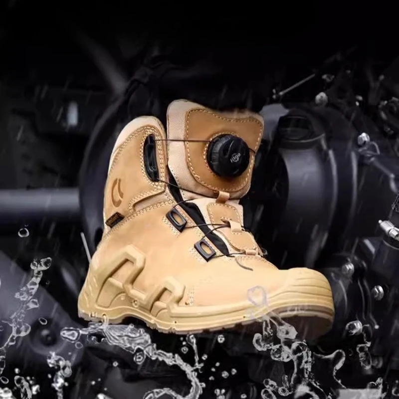 Retro New Motorcycle Boots Riding Shoes Four Seasons Universal Anti drop and Anti Slip Casual Shoes Motobike Waterproof Off-Road