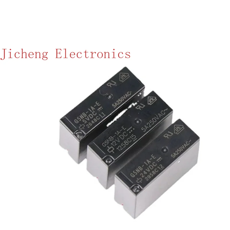 G5NB-1A-E-24V Relay 24V 4 Pin Brand New G5NB-1A-E 24VDC 5pcs g5nb 1a e 5vdc small power relays g5nb 1a e 12vdc g5nb 1a e 24vdc dc5v dc12v dc24v 5a 4pin omron relay