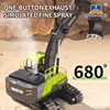 Huina new 339D 1:18 Alloy 13Channel Remote Control Excavator Version 2.4G Wireless Large Construction Vehicle Excavator Toys 5