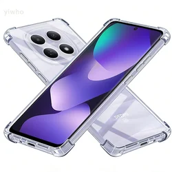 Transparent Shockproof Clear Phone Case - Durable, Crystal Clear Back Cover for Redmi note 15 Pro 4G