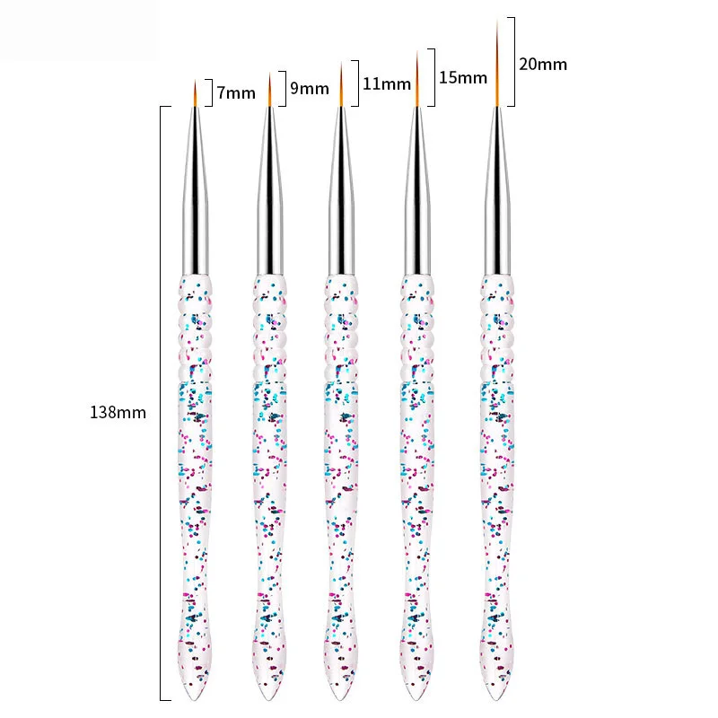Nail Art Tools Multi-Styles Nail Wood Sticks Nail Dotting Pen Brush Kits Art Rhinestones Gems Picking Pen 3/5/7/10PCS