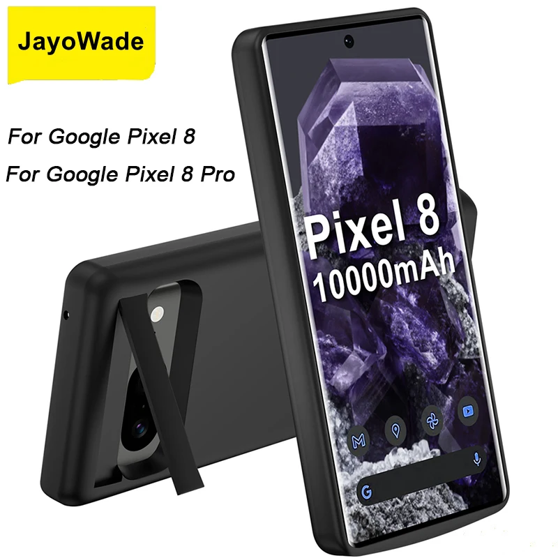 Google Pixel 8および10000mAh用のバッテリー充電器ケース