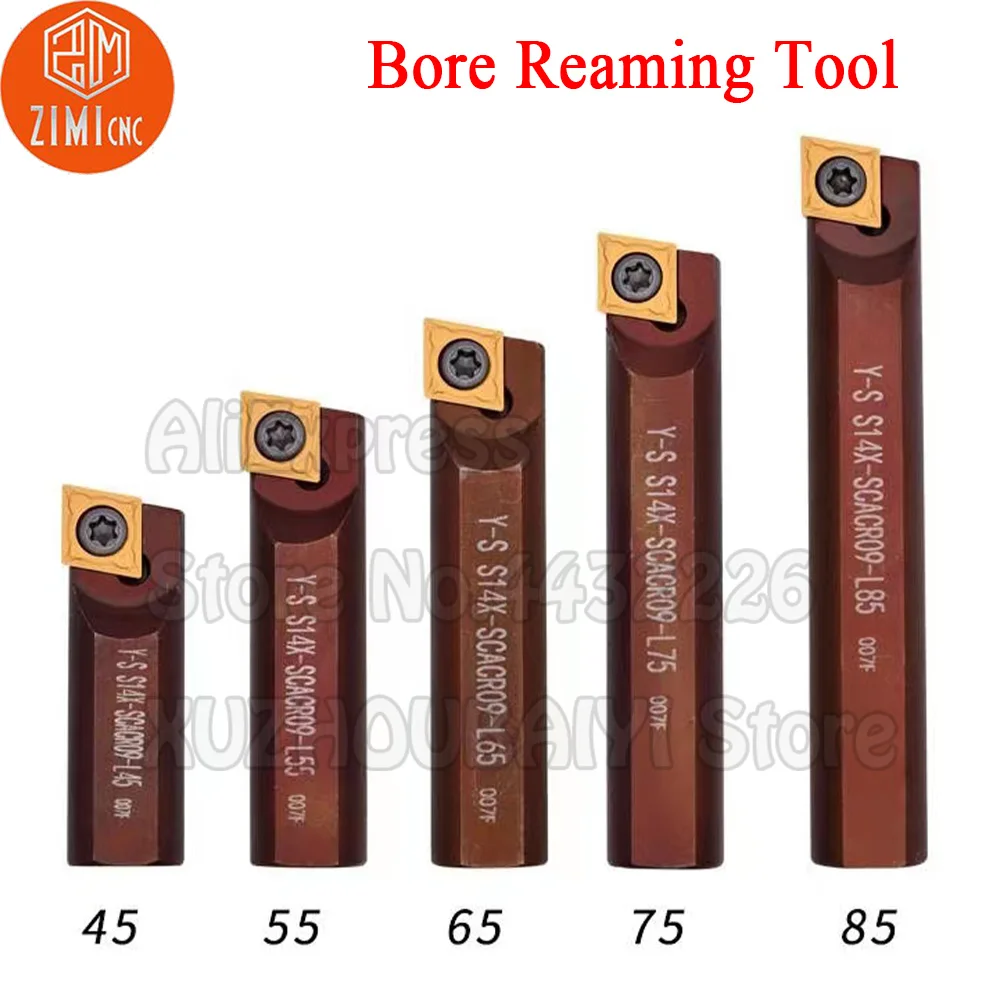 S10X S12 S14X SCMCN06 SCACR06 SCACL SCMCN09 SCBCR09 SCBCL09 L45 L55 L65 L75 L85 Turning Tools CNC Toolholder bar 1pc