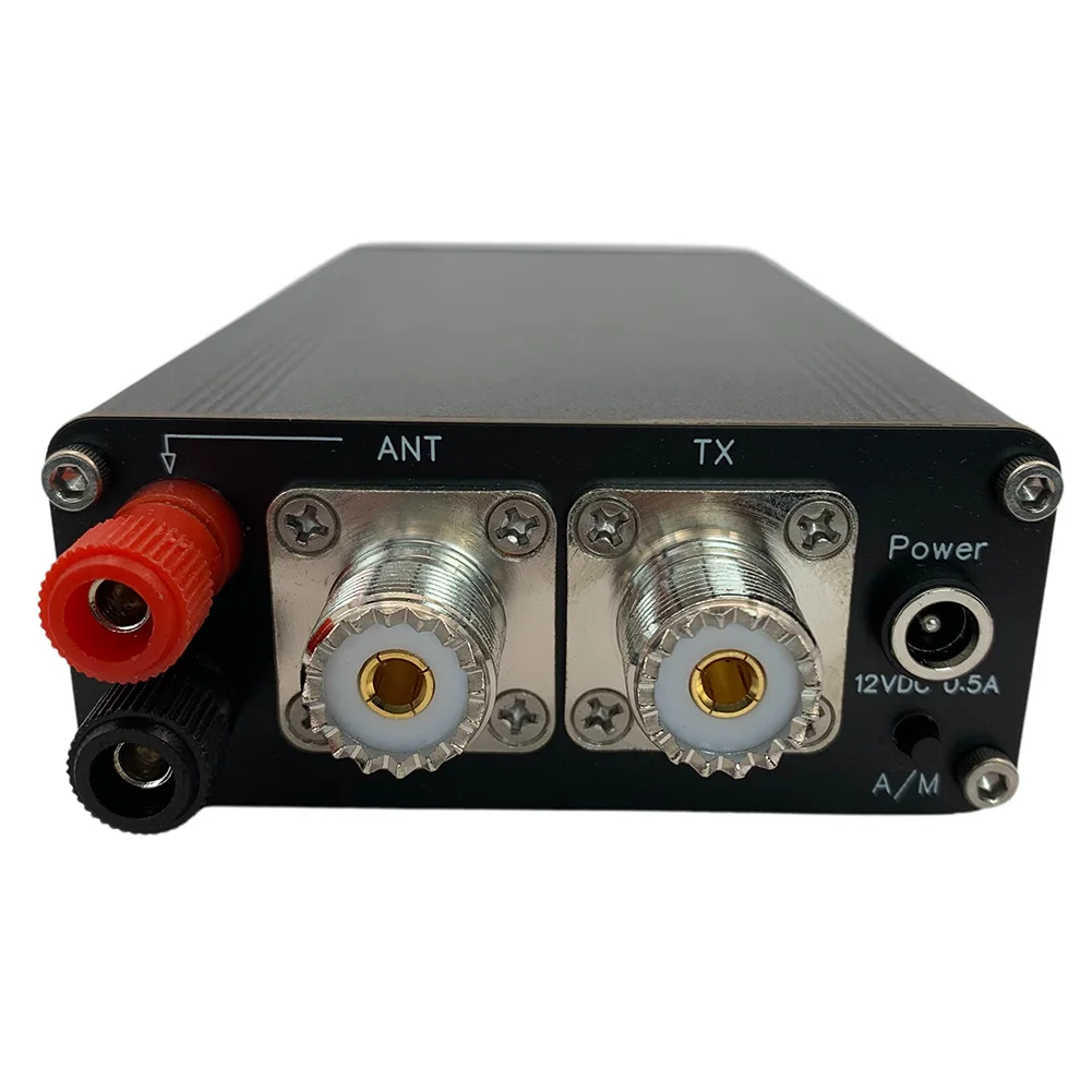 ATU-100 HF 자동 튜너 안테나 튜너, N7DDC + 0.91 OLED V3.1, 1.8MHz-30MHz
