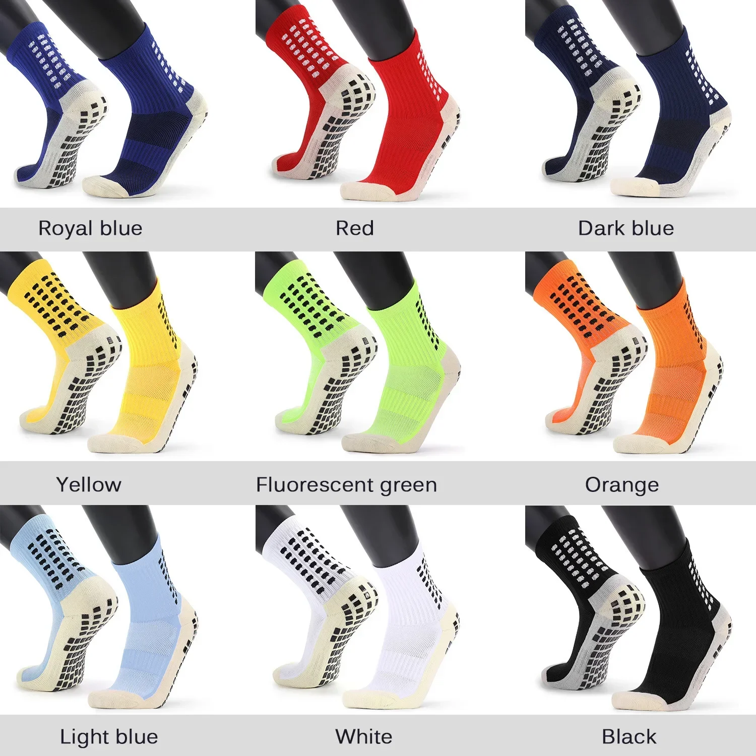 

Towel bottom Anti-slip Soccer Socks Men Women Outdoor Sport wholesale Football Socks
