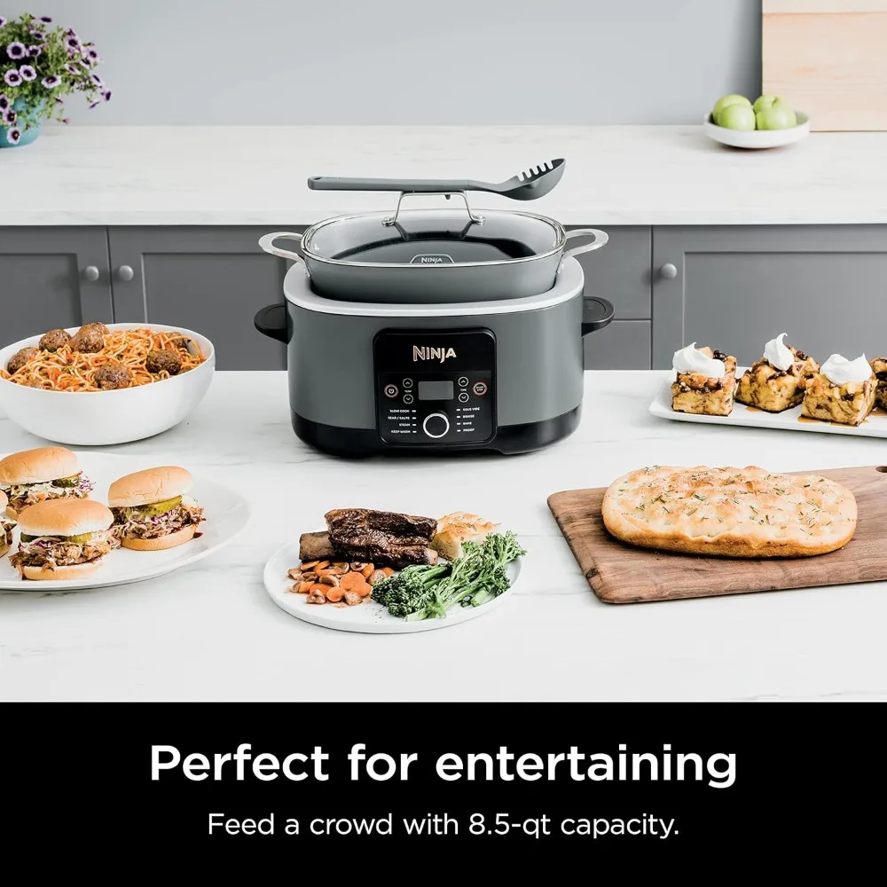 MC1001C Foodi PossibleCooker PRO 8.5 Quart Multi-Cooker, with 8-in-1 Slow Cooker,Dutch Oven,Steamer 2