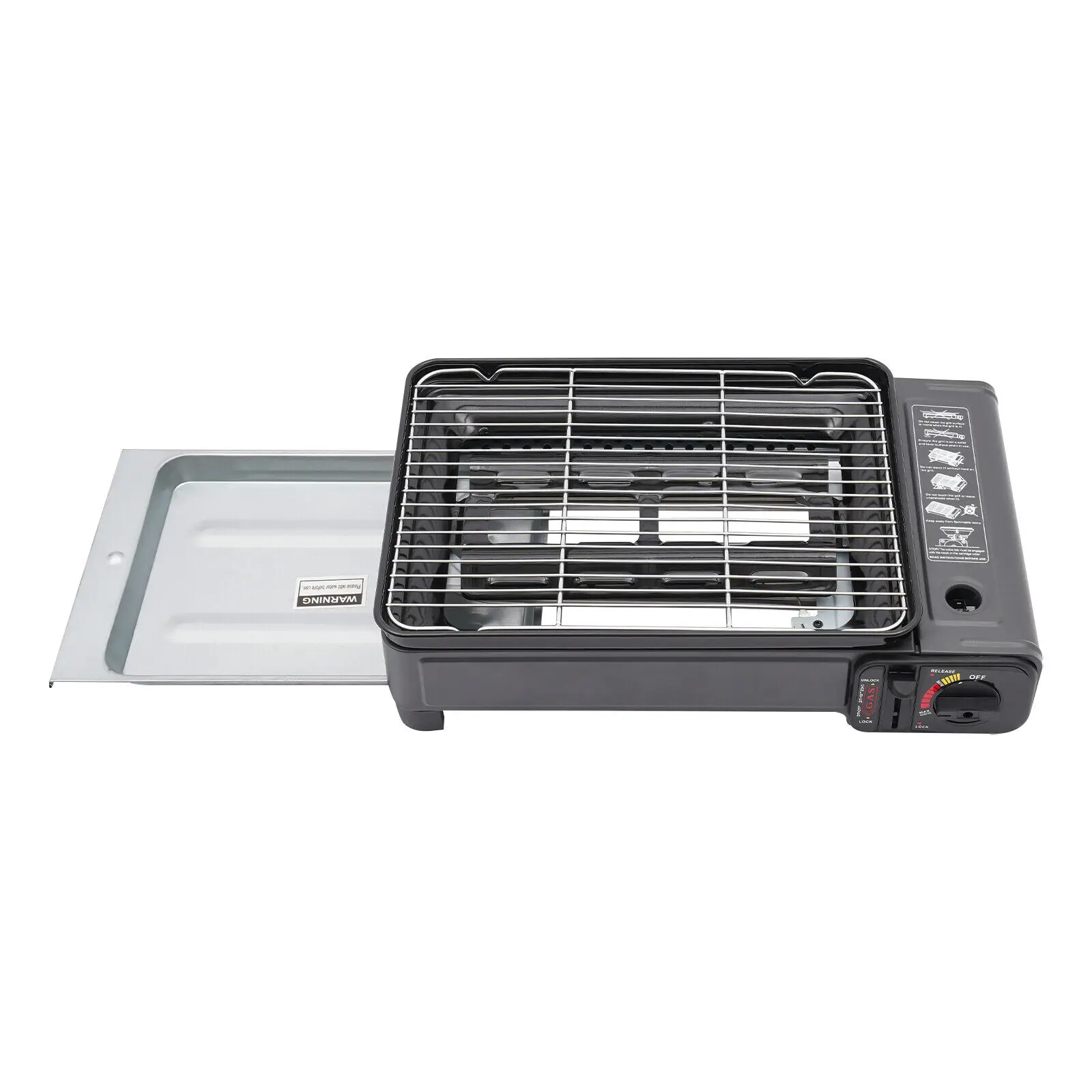 Butane Grill Stove Portable Camping Grill Gas Stove for Camping Traveling Trekki