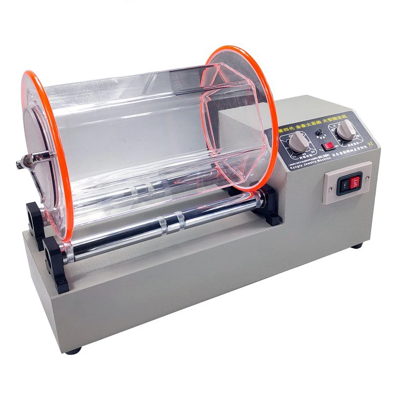 KT132011kgBIGCAPACITYRotaryTumblerPolishingBarreldrumpolish