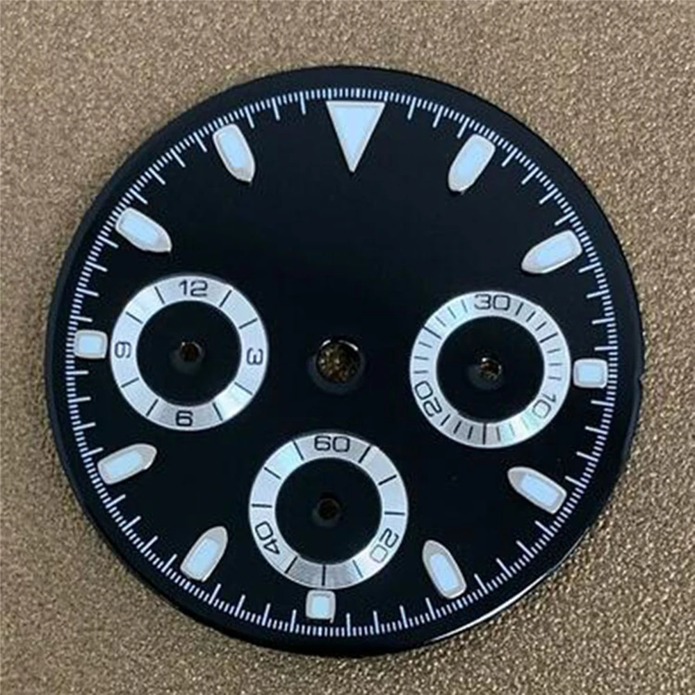 29.5mm Watch Dial for VK63 Modified Replacement Dials for Vk63 Quartz Movement Accessories