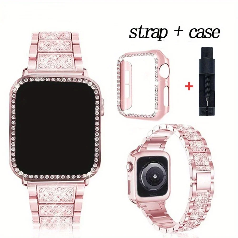 สายรัดข้อมือสวยหรูสำหรับ Apple Watch ผู้หญิง