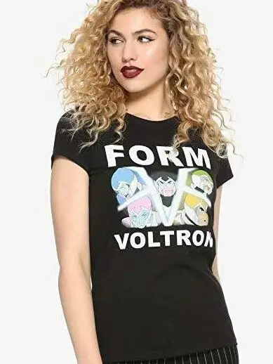 Voltron Juniors Voltron Legendary Defenders Form Voltron Shirt New S, L, Xl Maniche Lunghe