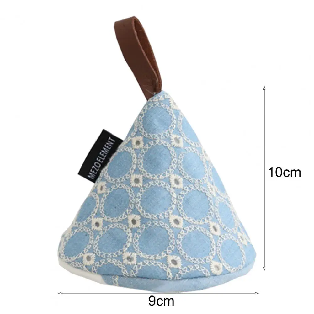 Oven Mitt Eco-friendly Heat Resistant Durable Anti-scalding Portable Triangle Cotton Handle Cover Kitchen Tool for Restaurant silicone oven mitts kitchen gloves silicone oven gloves cotton pot holders