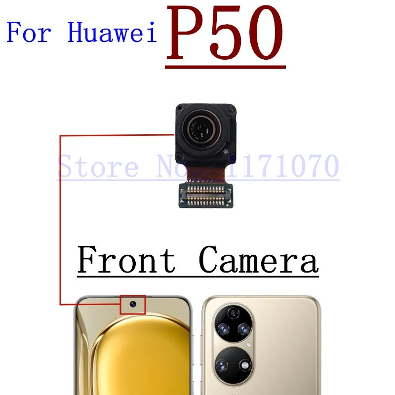 Original Back Camera For Huawei P50 Pro Pocket P50E Rear Camera