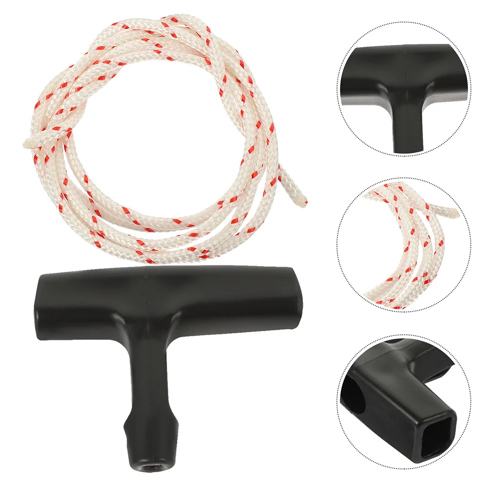 2 Sets Suite Launcher Drawstring Door Knobs Attic Access Pull Cord Handle Rope Pulls