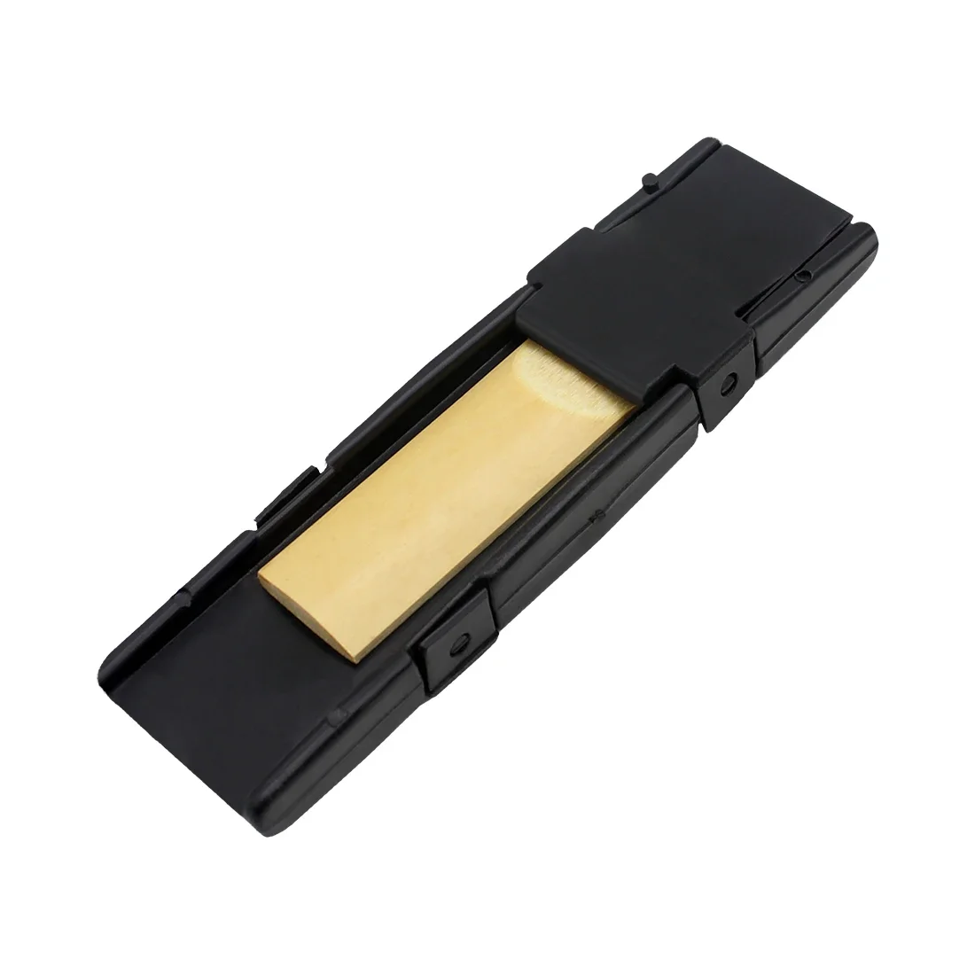 Reed Clip Saxophone Black ABS Saxphone Reeds Clip Can Hold 2 Reeds Protects Woodwind Musical Instrument Accessories Sax Parts