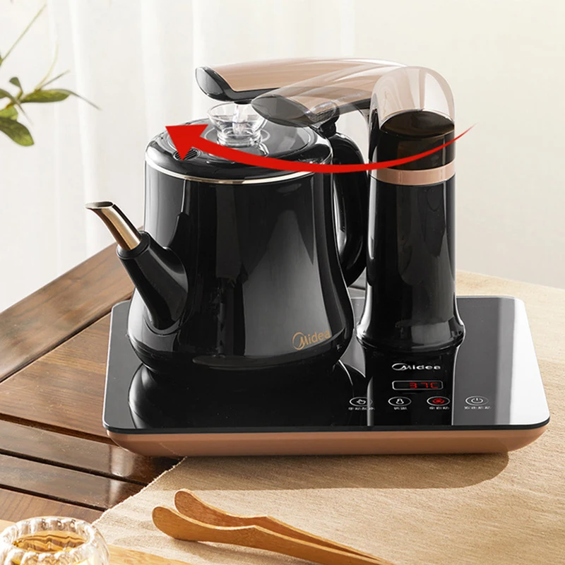Electric kettle intelligent automatic water filling tea tray electric tea pot electric tea stove kettle tea set 6