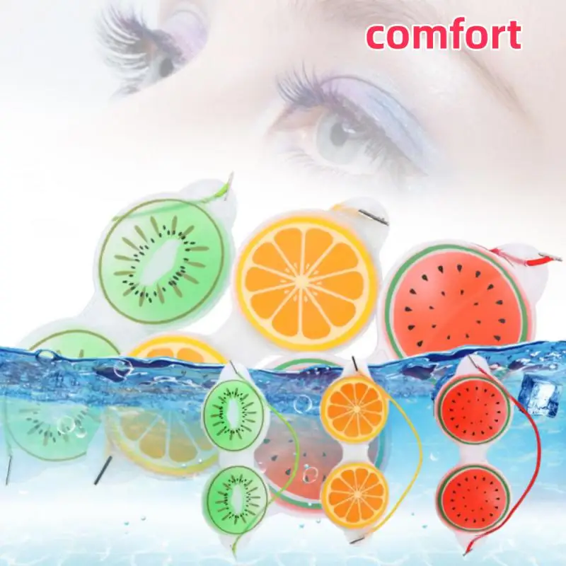 

New Fruit Ice Eye Mask Sleeping Eye Patches Remove Dark Circles Moisturizing Beauty Eye Patches Mask Cute Cartoon Fruit Eye Mask