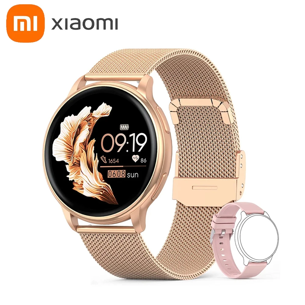 

Xiaomi New Y33 Bluetooth Call Smart Watch Women Custom Dial Watches Sport Fitness Tracker Heart Rate Smartwatch for Android IOS