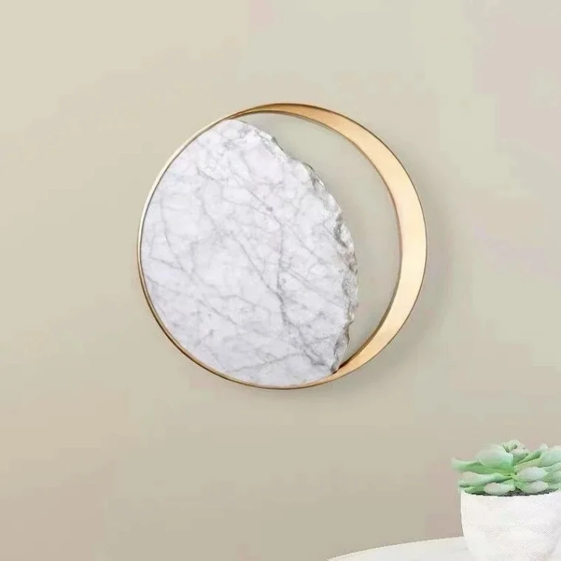 

Скандинавский креативный дизайн, настенный светильник в виде Луны, прикроватная лампа для спальни, гостиной, коридора, коридора, декоративное освещение