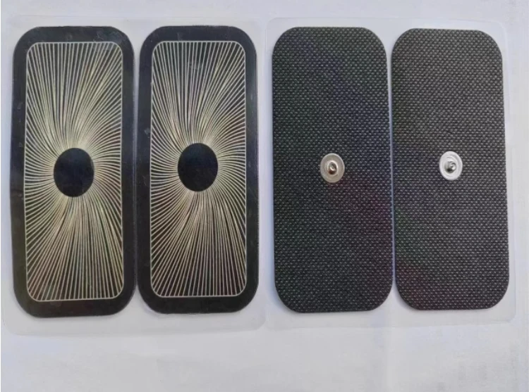 40pcs New Black Replacement Electrodes Pads For COMPEX Muscle stimulator Electrotherapy massage