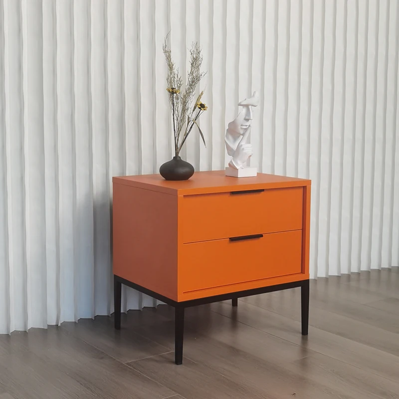 

Modern Nordic Bedside Table Space Saving Dressing Cabinet Desk Bedside Table Replica Drawers Mesa De Noche Trendy Furniture