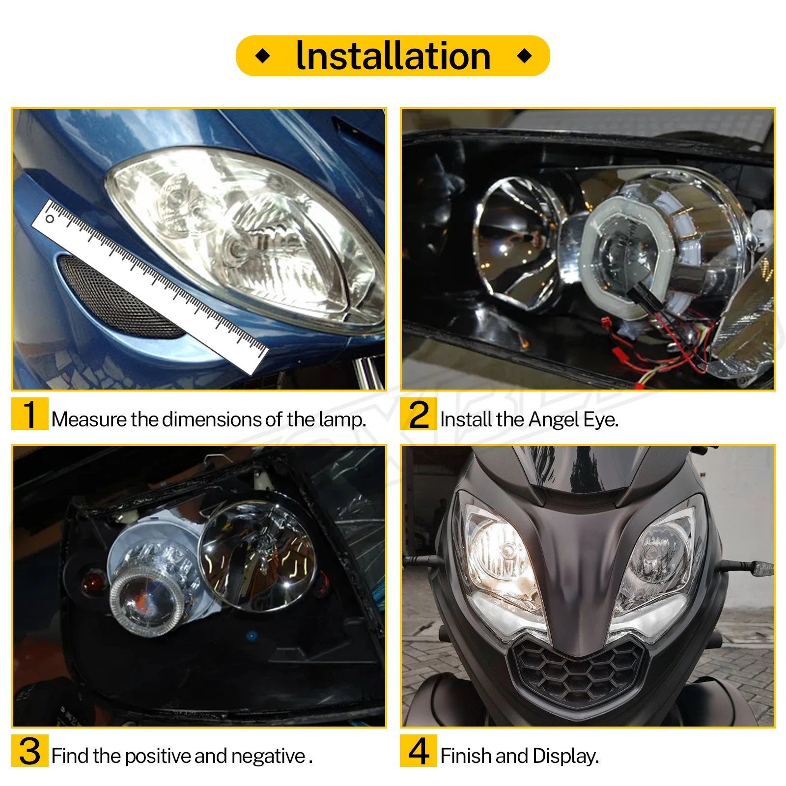  Ʈ Ϸ  COB LED   Ʈ, ڵ  ְ   , 2x, 60mm, 70mm, 80mm, 100mm