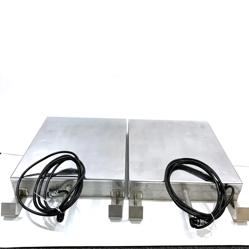 

Side Tpyes 2400w 28khz Submersible Underwater Ultrasonic Transducer Plate