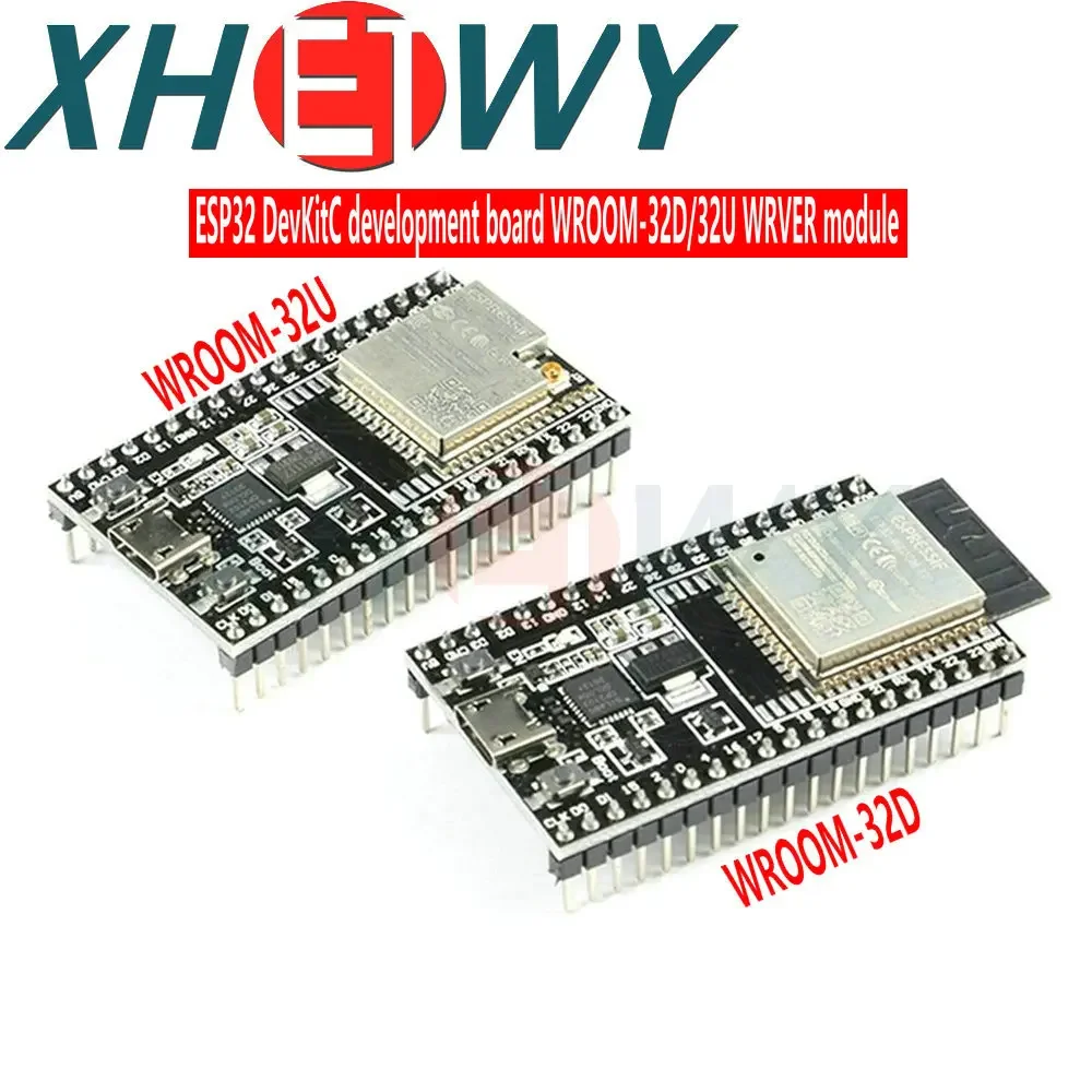 

1PCS ESP32 DevKitC development board ESP32 motherboard CP2102 chip can be equipped with ESP32-WROOM-32D/32U WRVER module