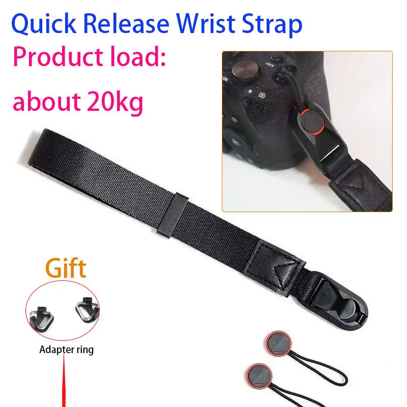 Camera Wrist Hand Strap Nylon Lanyard String Climbing Rope Compatible For Fujifilm X