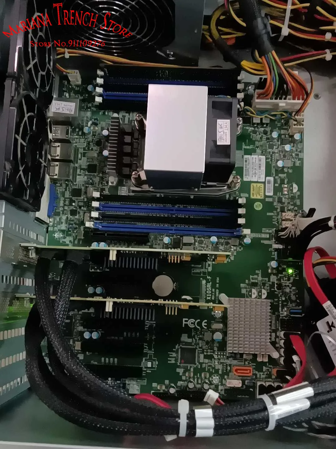 X10SRL-F 슈퍼 마이크로 임베디드 마더 보드 LGA2011 E5-1600/2600 V3/V4 패밀리 DDR4 ECC i210 듀얼 포트 GbE LAN 7 PCI-E 슬롯