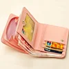 Women Cute Cat Wallet Small Zipper Girl Wallet Brand Designed Pu Leather Women Coin Purse Female Card Holder Wallet Billetera 5