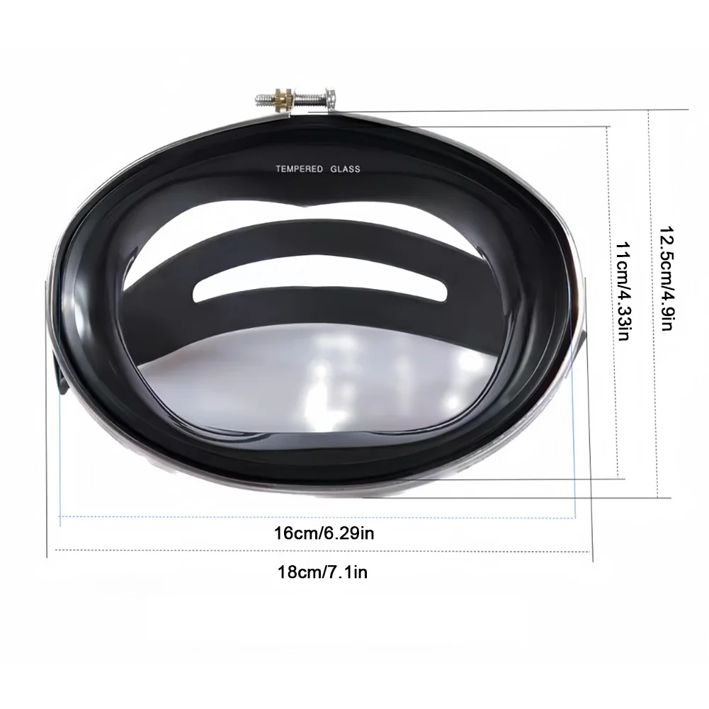 Hd Diving Glasses Goggles Toughened Glass Lenses Stainless Steel Fishing Goggles Adult Diving Equipment Waterproof Diving Mask 6
