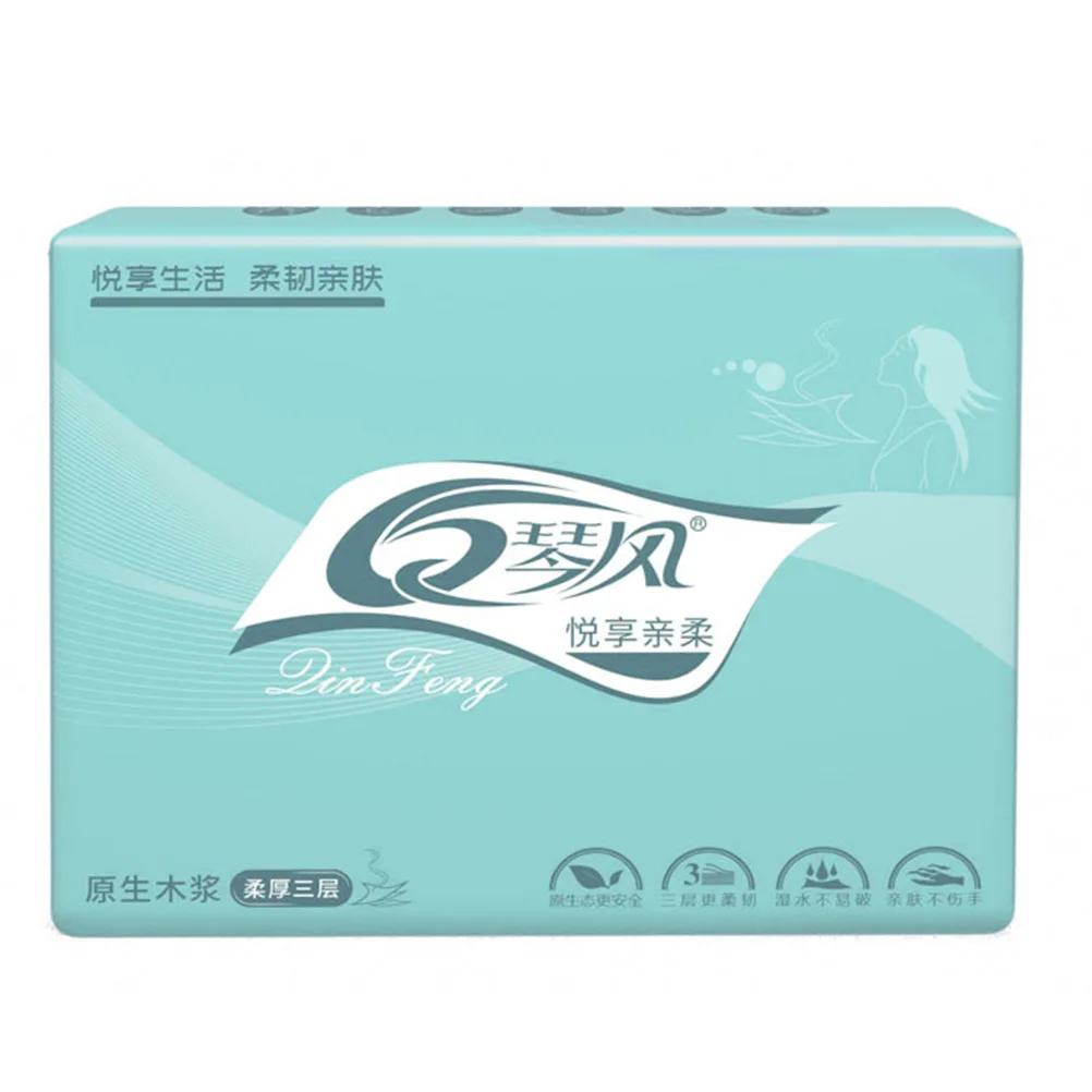 

8 Pcs Tissue Rolls Toilet Paper Hand Towel Towels Bathroom Tissues Extraction Baby