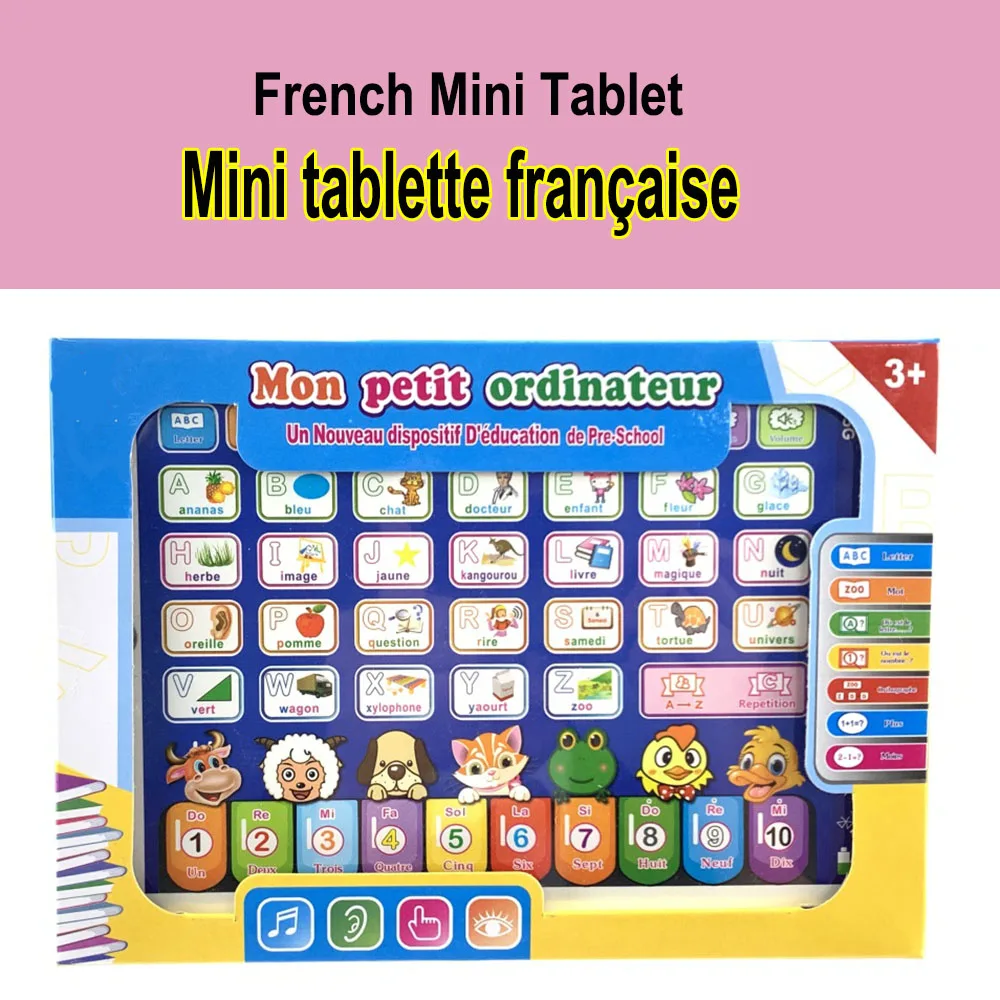 Learning Machine Tablet Interactive Play Pad Kids Language Learning Toy Laptop Pad Educational Toys For Children Gift Educational learning toy