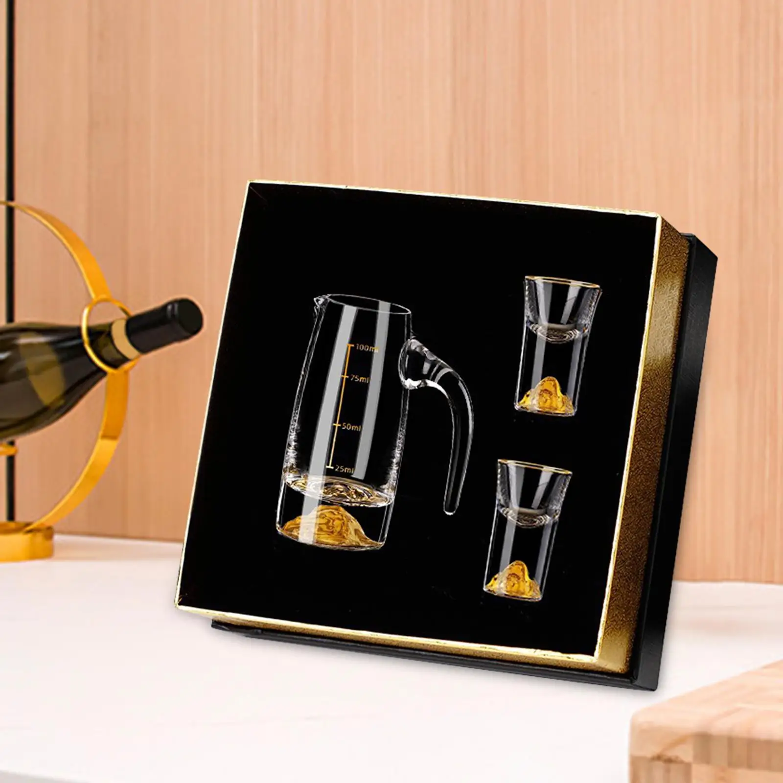 Gift Cup Wine Set, Flagon Glass Sets, Wine Dispenser, , Tableware Beautiful