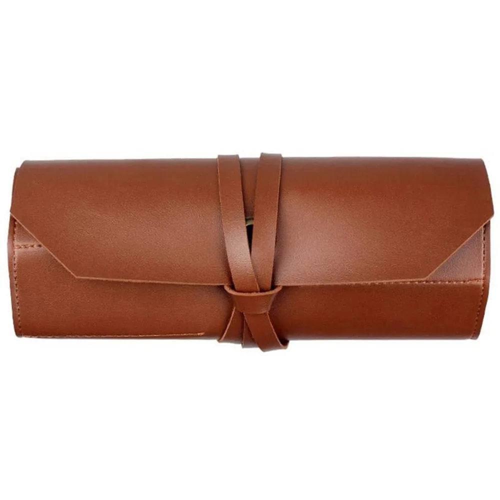 

Leather Tool Roll Leather Tool Kit Storage Bag Multi Functional Leather Kit Bag Bicycle Repair Tool Kit Bag