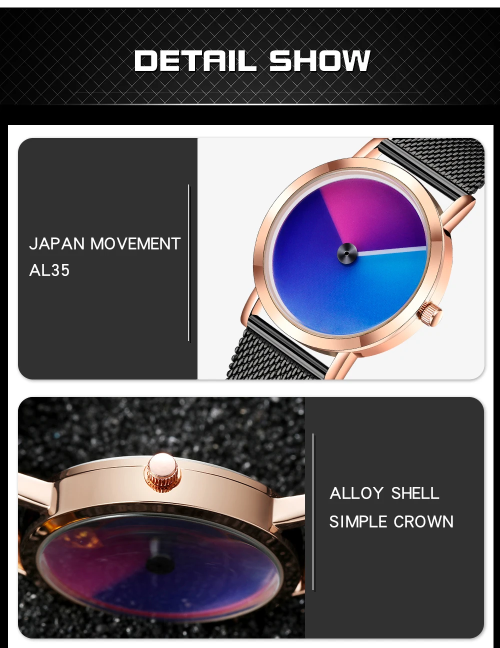 Рисунок 5 - 2023 Модные специальные кварцевые