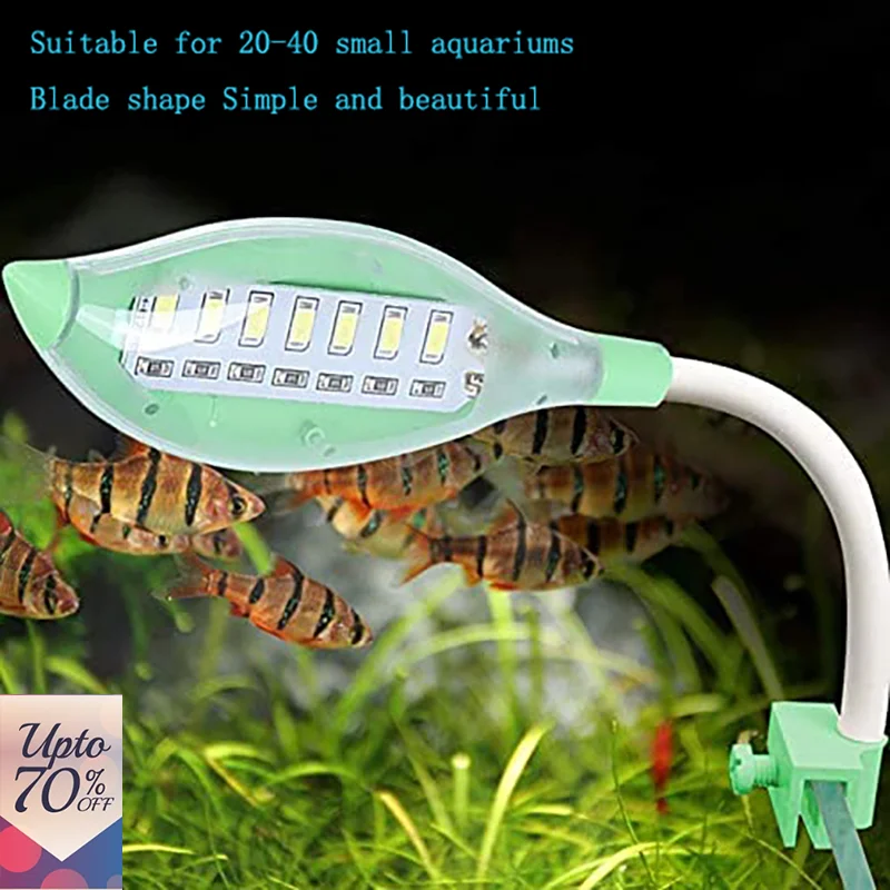 

Aquarium light Mini Aquatic Plant Light LED Decor Lighting Lamp for Small Fish tank