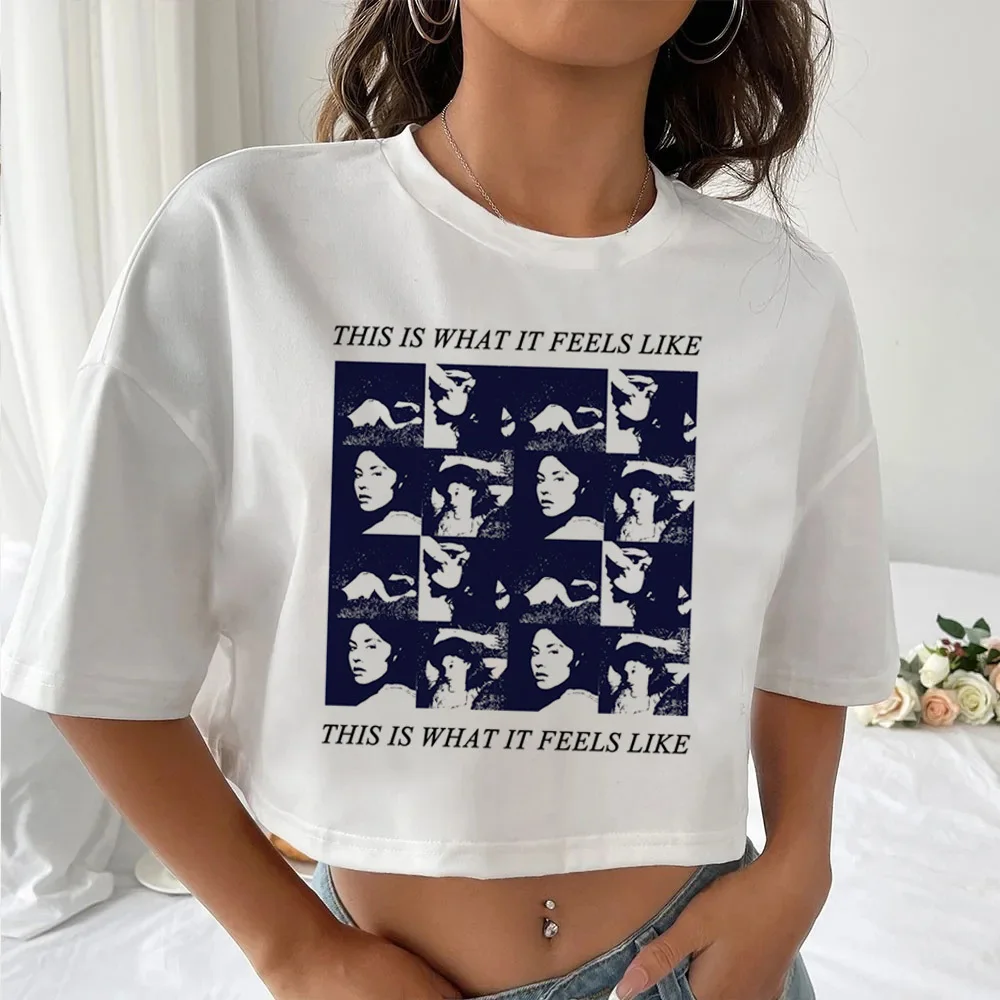 Gracie Abrams t-shirt female Breathable hip hop Y2k Pop Culture graphic shirt Breathable anime graphic aesthetic streetwear 5