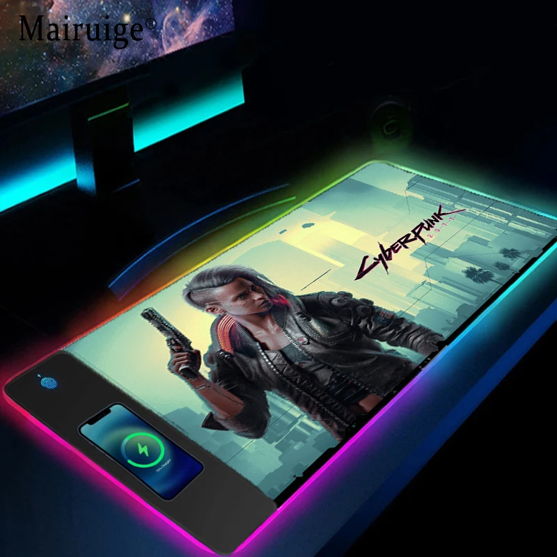 Mairuige Wireless Charging Mouse Carpet Mouse Pad Xxl Gaming Room ...