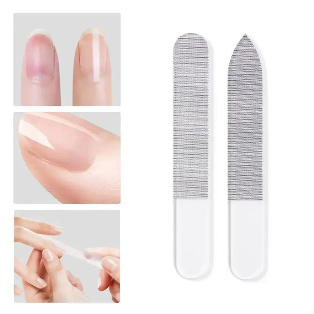 

Nano Glass Nail File Polishing Nail Buffer Shine Polisher Grinding Manicure Art Equipment Transparent Lasting Beauty Tools