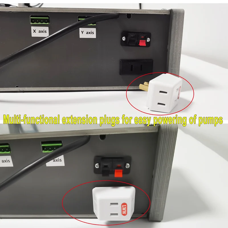 LYBGACNC LYFS 3040 3-Achsen CNC-Fräsmaschine Gravur-/Bohr-/Fräsmaschine 2200W VFD Wassergekühlte Spindel – Detail 11